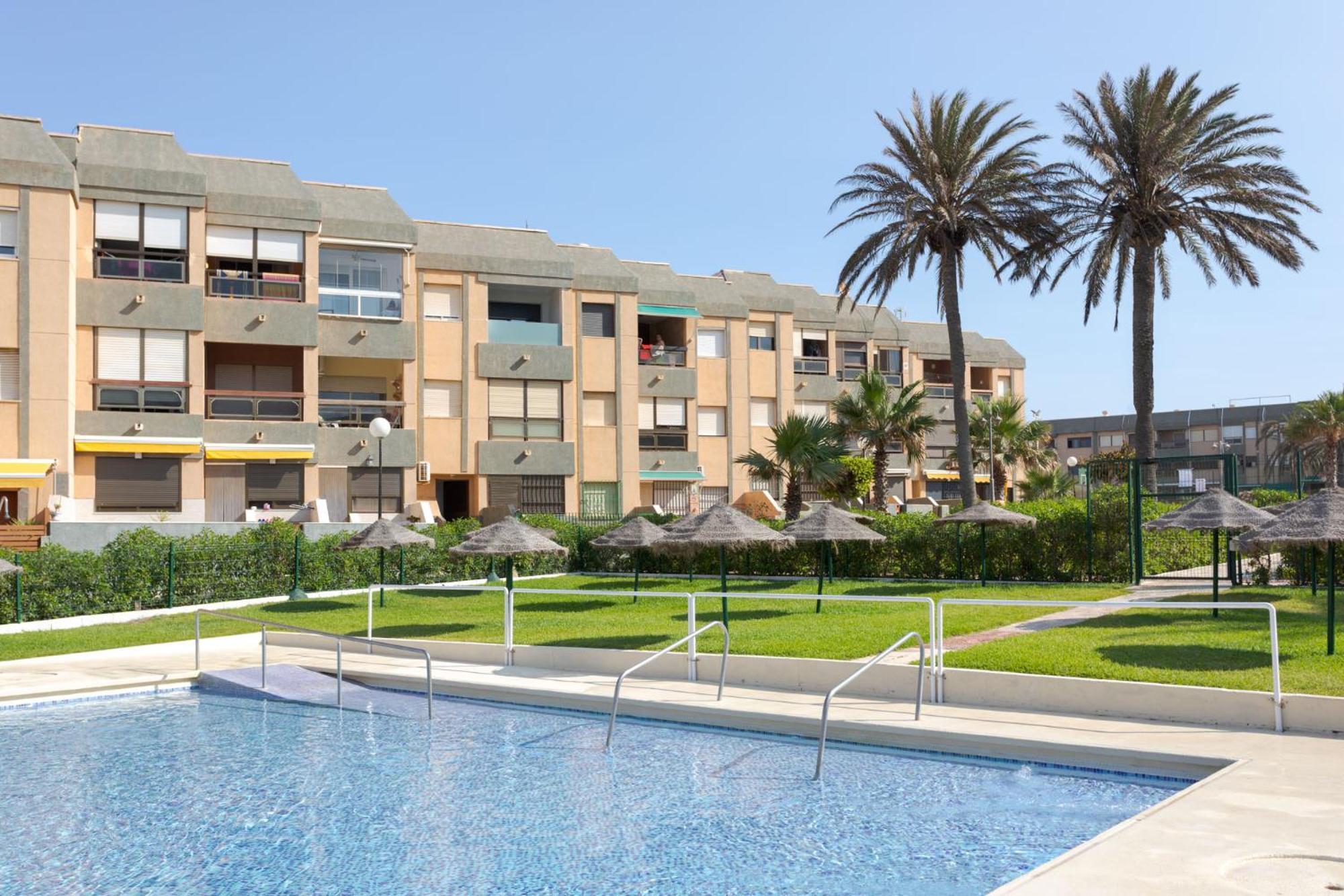 Loft primera línea playa, Cabo de Gata, Wifi Daire Retamar  Dış mekan fotoğraf